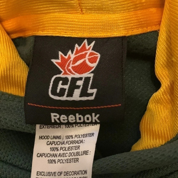 Edmonton Eskimos CFL REEBOK hoody - Picture 4 of 6
